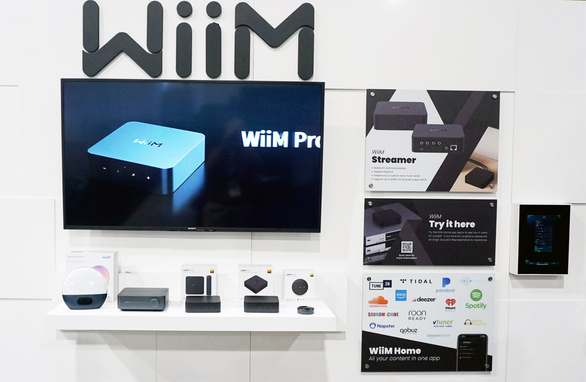 Integración acústica nativa con WiiM en CEDIA 2023